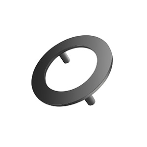 ידית עגולה בעיצוב מודרני לריהוט הביתי, דגם 3810_ידיות לארונות ומטבחים-290