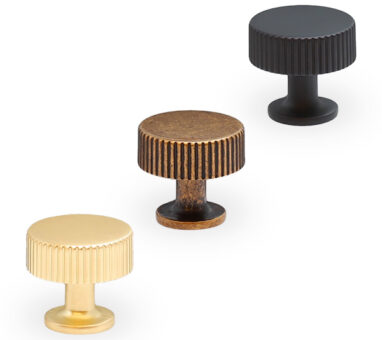 ידית כפתור עגולה עם חריצים בצדדים, דגם 1912_مقابض للخزائن والمطابخ-1253